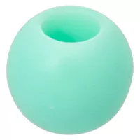 Runde Kunststoffperle - Minze Runde Kunststoffperle - Minze