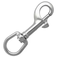 Stainless Steel Snap Hook 85 mm - Ø 17 mm Stainless Steel Snap Hook 85 mm - Ø 17 mm