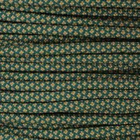 Teal & Or Diamonds Paracorde 550 Type III Teal & Or Diamonds Paracorde 550 Type III