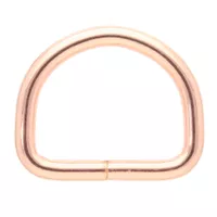 Rose Gold 20 x 3 mm D-Ring Rose Gold 20 x 3 mm D-Ring