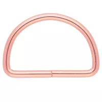 Roségold 52 x 4.5 mm D-Ring Roségold 52 x 4.5 mm D-Ring