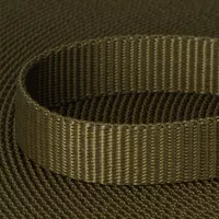 Kaki 15 mm Heavy Webbing Kaki 15 mm Heavy Webbing