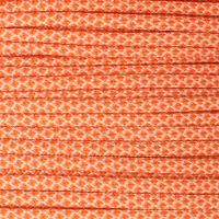 Cream & International Orange Diamonds Paracorde 550 Type III Cream & International Orange Diamonds Paracorde 550 Type III