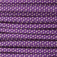 Acid Pourpre & Cream Diamonds Paracorde 550 Type III Acid Pourpre & Cream Diamonds Paracorde 550 Type III