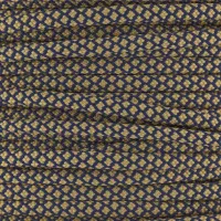 Or & Midnight Bleu Diamonds Paracord 550 Type III Or & Midnight Bleu Diamonds Paracord 550 Type III