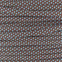Chocolate Marron & Baby Bleu Diamonds Paracord 550 Type III Chocolate Marron & Baby Bleu Diamonds Paracord 550 Type III