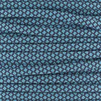 Midnight Bleu & Baby Bleu Diamonds Paracord 550 Type III Midnight Bleu & Baby Bleu Diamonds Paracord 550 Type III