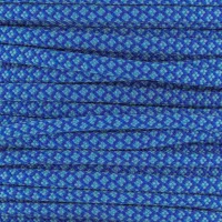 Electric Bleu & Turquoise Diamonds Paracord 550 Type III Electric Bleu & Turquoise Diamonds Paracord 550 Type III