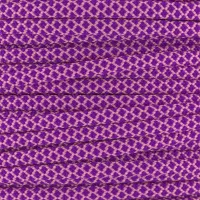 Rose Rosé & Acid Pourpre Diamonds Paracord 550 Type III Rose Rosé & Acid Pourpre Diamonds Paracord 550 Type III