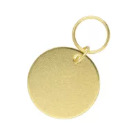 Messing Plated Edelstahl 30 mm Haustier-ID-Tag Messing Plated Edelstahl 30 mm Haustier-ID-Tag