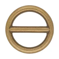 Antikmessing 15 x 3 Rundringe mit Steg Antikmessing 15 x 3 Rundringe mit Steg