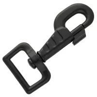Black Snap Hook 81 mm - ⧄ 27 mm Black Snap Hook 81 mm - ⧄ 27 mm