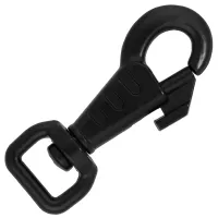 Black Snap Hook 48 mm - ⧄ 10 mm Black Snap Hook 48 mm - ⧄ 10 mm