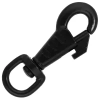 Black Snap Hook 50 mm - Ø 10 mm Black Snap Hook 50 mm - Ø 10 mm