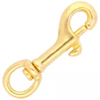 Brass Snap Hook 61 mm - Ø 11 mm Brass Snap Hook 61 mm - Ø 11 mm