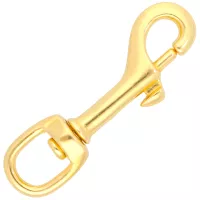 Solid Brass Snap Hook 70 mm - Ø 13 mm Solid Brass Snap Hook 70 mm - Ø 13 mm