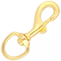 Solid Brass Snap Hook 81 mm - Ø 17 mm Solid Brass Snap Hook 81 mm - Ø 17 mm