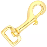 Solid Brass Snap Hook 80 mm - ⧄ 20 mm Solid Brass Snap Hook 80 mm - ⧄ 20 mm