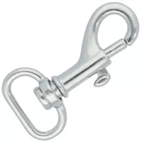 Chrome Plated Snap Hook 42 mm - ⧄ 17 mm Chrome Plated Snap Hook 42 mm - ⧄ 17 mm
