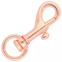 Rose Gold Snap Hook 46 mm - Ø 10 mm Rose Gold Snap Hook 46 mm - Ø 10 mm