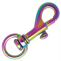 Neo-Chrome Plated Snap Hook 45 mm - Ø 10 mm Neo-Chrome Plated Snap Hook 45 mm - Ø 10 mm
