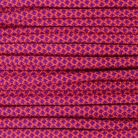 Ultra Neon Orange & Acid Purple Diamonds Paracord 550 Type III Ultra Neon Orange & Acid Purple Diamonds Paracord 550 Type III