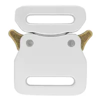 Silber & Antikmessing 25 mm Metall Safe Lock Schnalle Silber & Antikmessing 25 mm Metall Safe Lock Schnalle