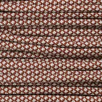 Chocolate Brown & Cream Diamonds Paracord 550 Type III Chocolate Brown & Cream Diamonds Paracord 550 Type III