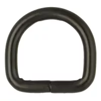 Schwarz 20 x 4 mm D-Ring Schwarz 20 x 4 mm D-Ring