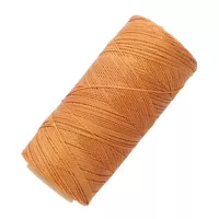 Chocolate Brown #498 - 0.50 mm - Linhasita Waxed Polyester Cord (PE-2) Chocolate Brown #498 - 0.50 mm - Linhasita Waxed Polyester Cord (PE-2)