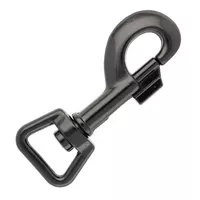 Gun Metal Snap Hook 82 mm - ⧄ 20 mm Gun Metal Snap Hook 82 mm - ⧄ 20 mm