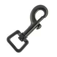 Gun Metal Snap Hook 65 mm - ⧄ 17 mm Gun Metal Snap Hook 65 mm - ⧄ 17 mm