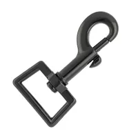 Gun Metal Snap Hook 67 mm - ⧄ 25 mm Gun Metal Snap Hook 67 mm - ⧄ 25 mm