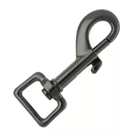 Gun Metal Snap Hook 76 mm - ⧄ 20 mm Gun Metal Snap Hook 76 mm - ⧄ 20 mm