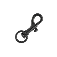 Gun Metal Snap Hook 46 mm - Ø 10 mm Gun Metal Snap Hook 46 mm - Ø 10 mm