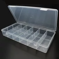 Kunststoff Perlenbox - 6 Fächer Kunststoff Perlenbox - 6 Fächer