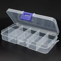 Kunststoff Perlenbox - 10 Fächer Kunststoff Perlenbox - 10 Fächer