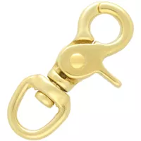 Messing Scherenkarabiner 65 mm - Ø 13 mm Messing Scherenkarabiner 65 mm - Ø 13 mm