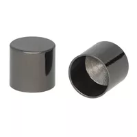Gun Metal 10 mm Premium End Caps 1 | 10 | 50 | 100 Pieces Gun Metal 10 mm Premium End Caps 1 | 10 | 50 | 100 Pieces