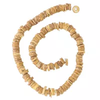 Hellbraune Kokosnuss Katsuki Perlen Hellbraune Kokosnuss Katsuki Perlen