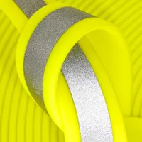 Giallo Neon (YE527) BioThane Riflettente 'BETA' ® 16 mm - 2,5 mm Per Metro Giallo Neon (YE527) BioThane Riflettente 'BETA' ® 16 mm - 2,5 mm Per Metro