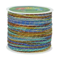 Starry Night 0.8 mm Glitter Cord | 50 m Spool Starry Night 0.8 mm Glitter Cord | 50 m Spool