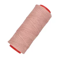 Pink 1 mm Waxed Polyester Cord Pink 1 mm Waxed Polyester Cord