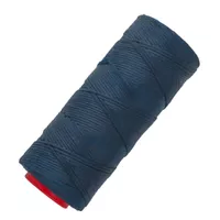 Blue 1 mm Waxed Polyester Cord Blue 1 mm Waxed Polyester Cord