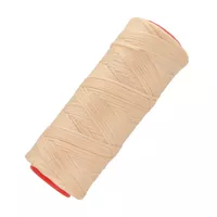 Beige 1 mm Waxed Polyester Cord Beige 1 mm Waxed Polyester Cord