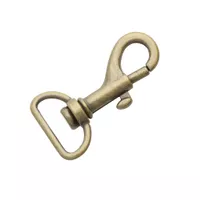 Antique Brass Snap Hook 42 mm - ⧄ 20 mm Antique Brass Snap Hook 42 mm - ⧄ 20 mm