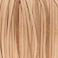 Light Natural 3 mm Flat Leather Cord Light Natural 3 mm Flat Leather Cord