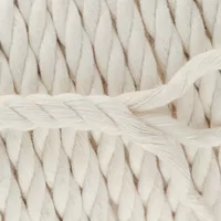 Natural 5 mm Macramé Twisted Cotton Rope Natural 5 mm Macramé Twisted Cotton Rope