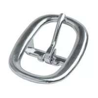 Oval Metal Halfter Buckle 19mm Oval Metal Halfter Buckle 19mm