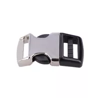 Nickel Plated Half-Metal Buckle 5/8 Nickel Plated Half-Metal Buckle 5/8